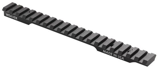 Weaver Extended Multi-Slot Scope Base mount features a winchester xpr sa fit and picatinny platform